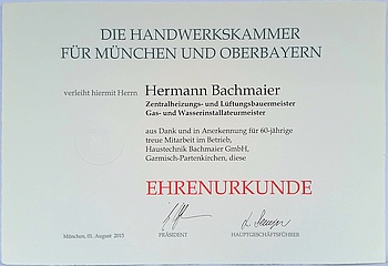 60 Jahre Mitarbeiter